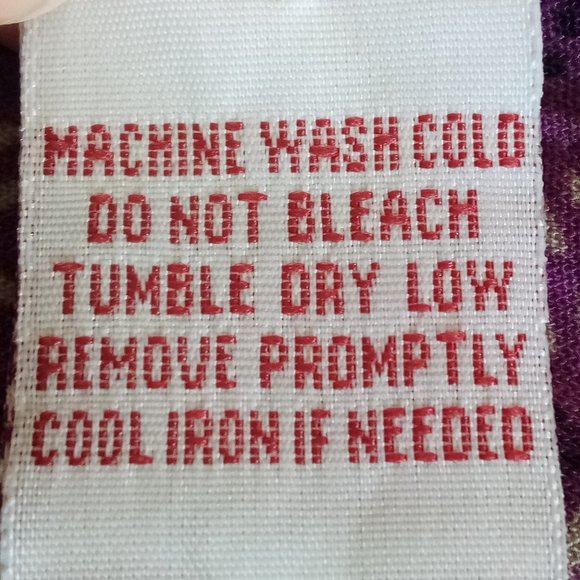 Joanna Plus Purple Print Button Down Blouse - Picture 8 of 11